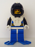 LEGO aqu029 Aquanaut 3 with Blue Flippers