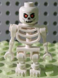 LEGO cas328 Fantasy Era - Skeleton Warrior 2, White