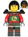 LEGO njo271 Nya - Hair, Black Armor (891620)