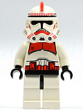 LEGO sw091 Clone Trooper Ep.3, Red Markings, 